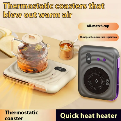 2-in-1 Cup Warmer & Cozy Desk Heater