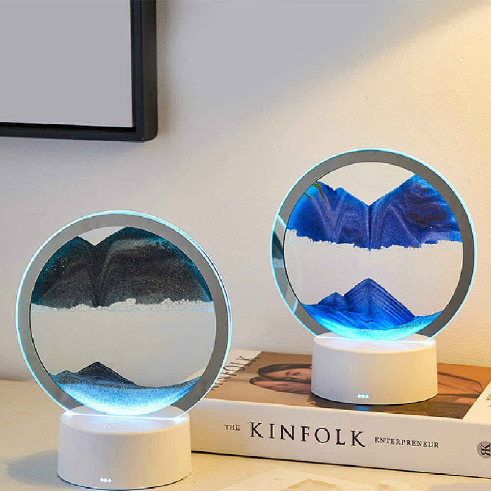 Flowing Sand Art Ambient Lamp