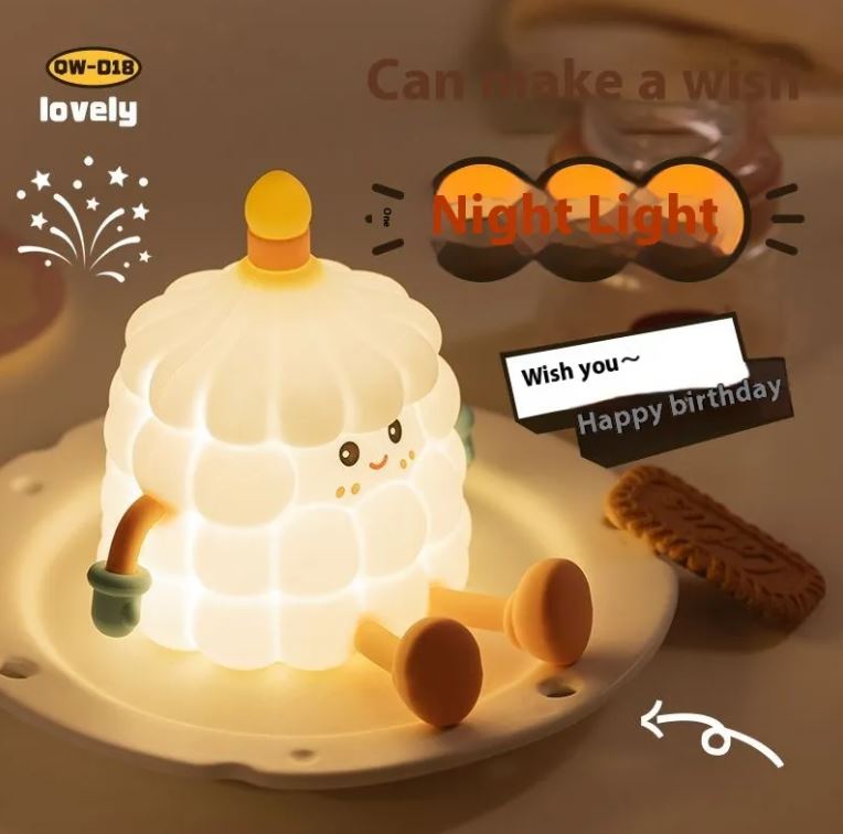 Cute Silicone Night Light