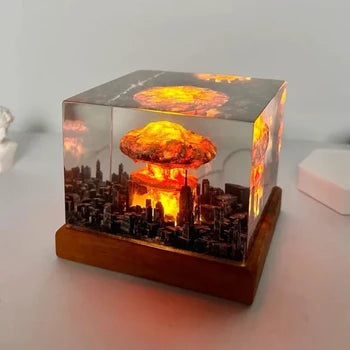Mushroom Cloud Night Lamp