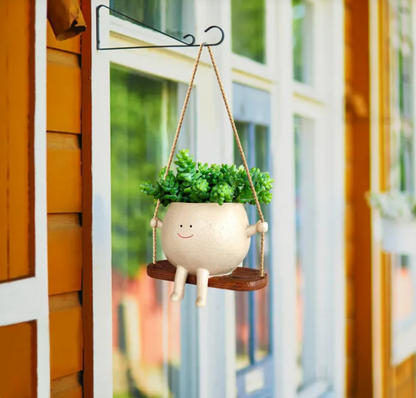 Swing Face Planter Pot