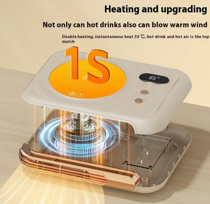 2-in-1 Cup Warmer & Cozy Desk Heater
