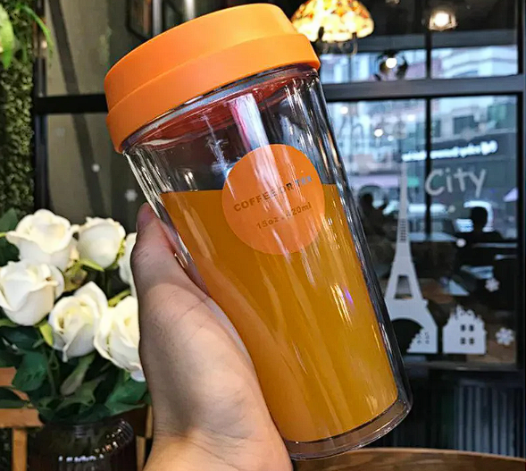 Double-Wall Insulated Travel Coffee Cup