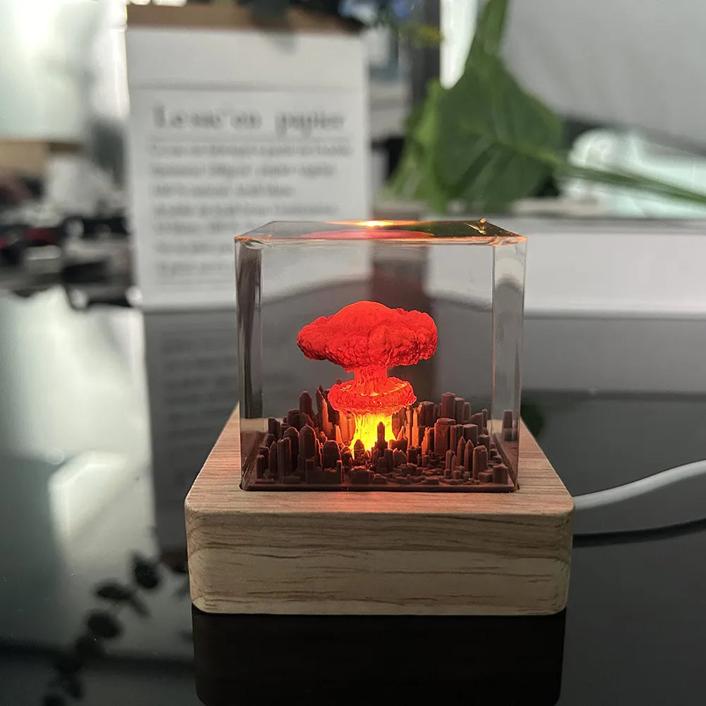 Mushroom Cloud Night Lamp