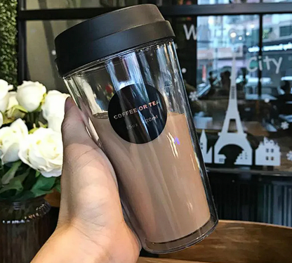 Double-Wall Insulated Travel Coffee Cup