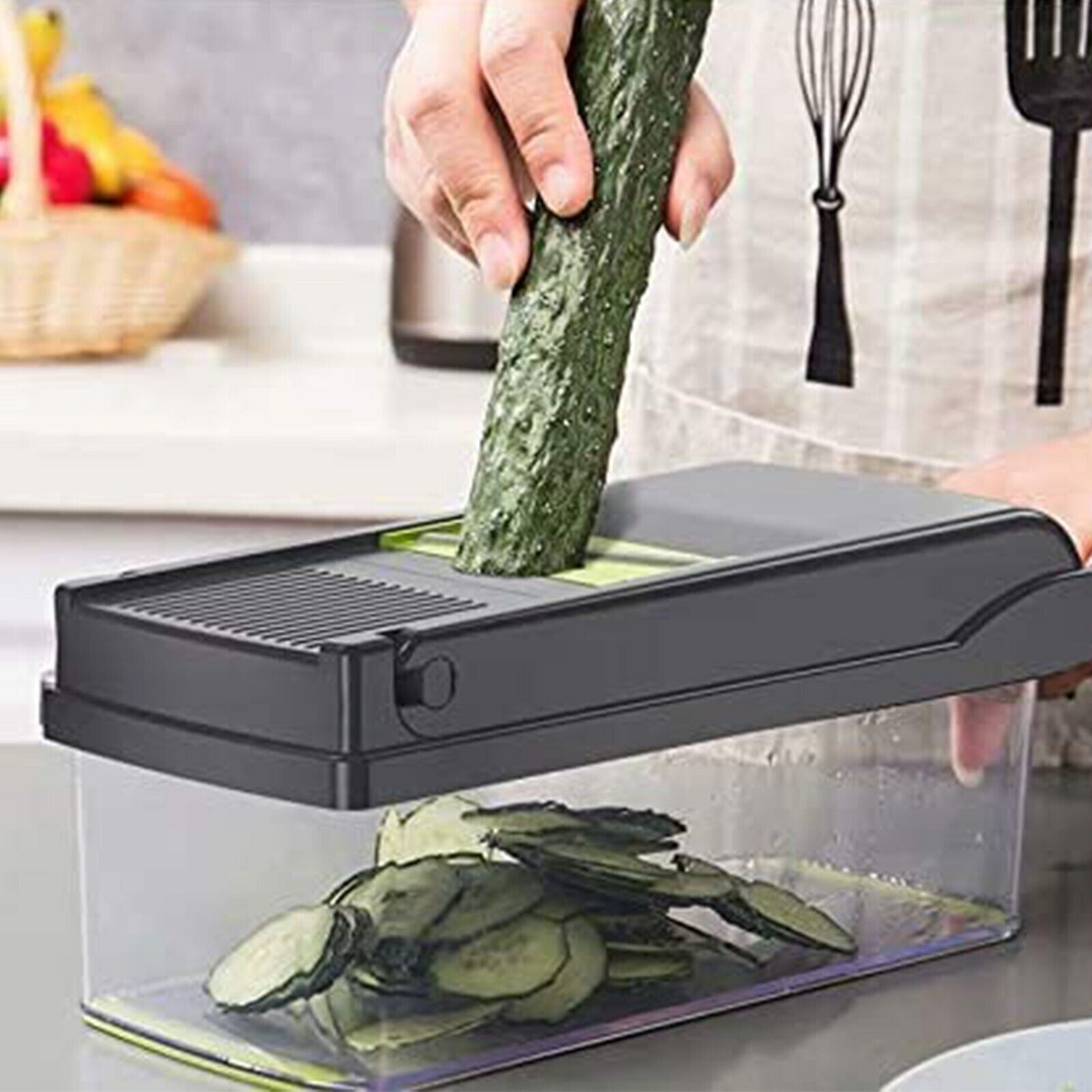 15-in-1 Vegetable Chopper & Slicer