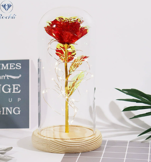 Light-Up Eternal Rose Lamp