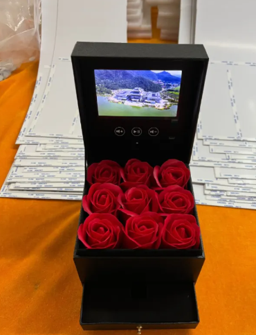 Real Rose Keepsake Jewelry Box