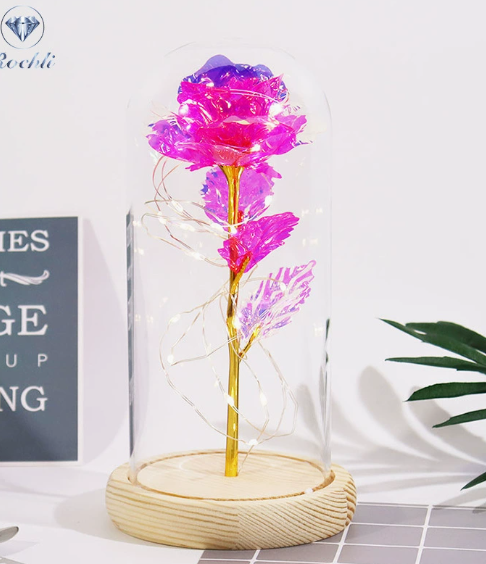Light-Up Eternal Rose Lamp