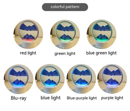 Flowing Sand Art Ambient Lamp