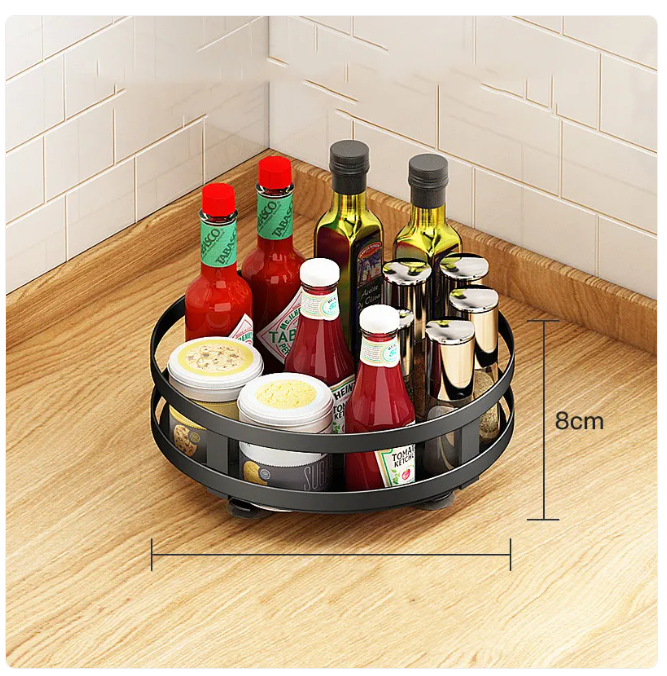 Rotating Spice Rack Organizer